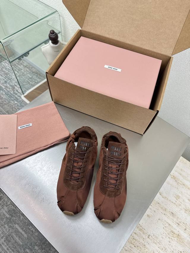 Pleated Series Spring Classic Miu'miu Brick Red Classic Design Printed Leather L