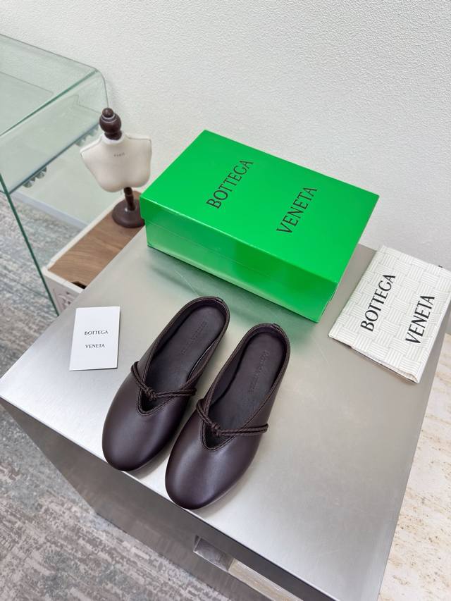 Bv Knotted Mary Jane Slippers, Exposed Toes, Subtle Sexiness High-End Color Matc