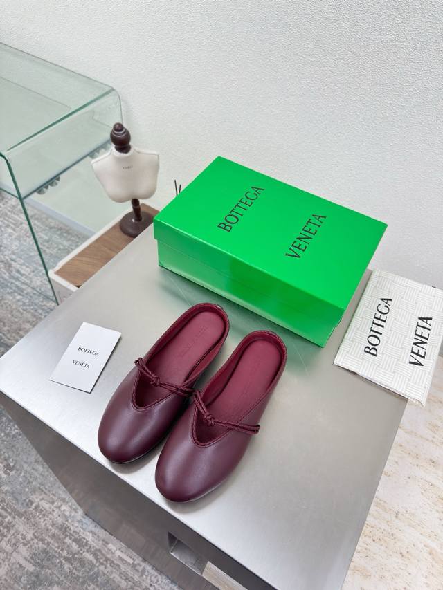 Bv Knotted Mary Jane Slippers, Exposed Toes, Subtle Sexiness High-End Color Matc