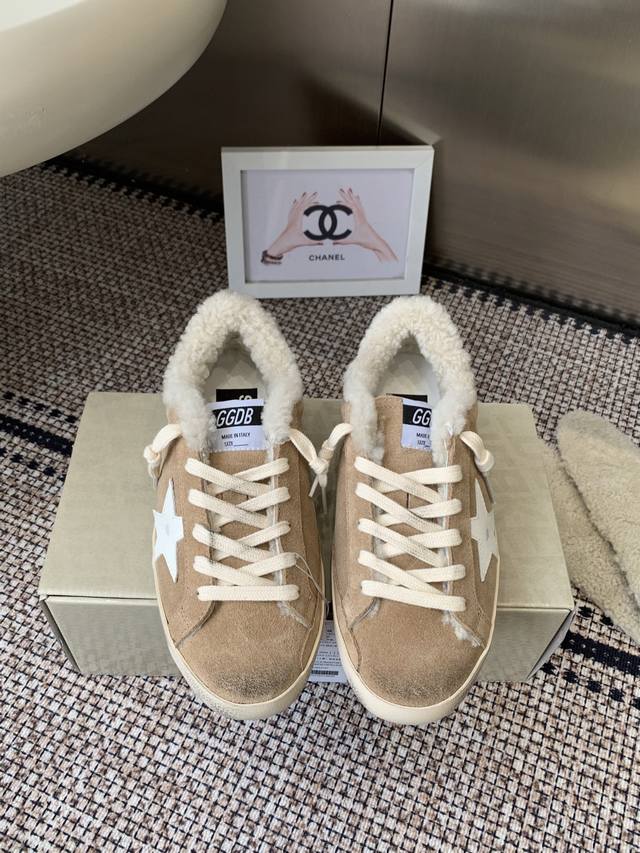 Ggdb Golden Goose Deluxe Brand Autumn/Winter New Wool-Lined Dirty Sneakers Many