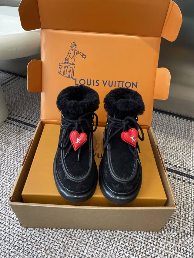 Louis Vuitton 25 New Ski Collection Snow Boots Accessories 60 Featuring suede co