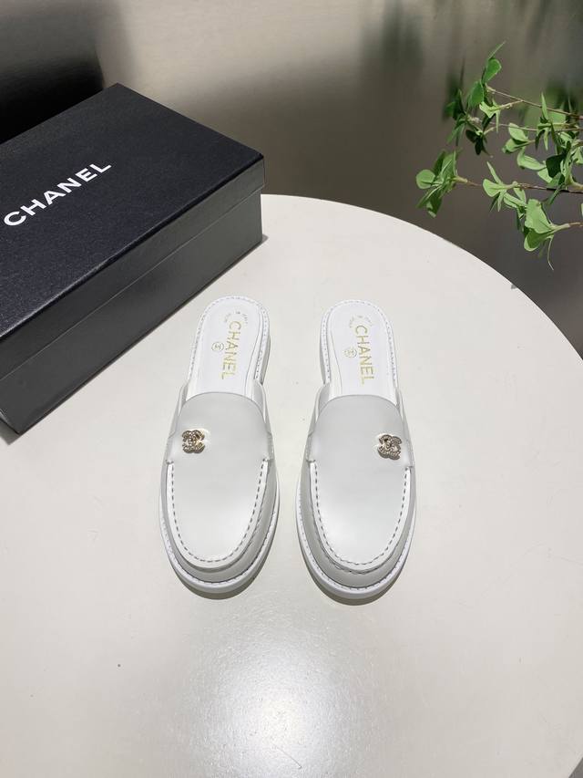 Slip-On Sandals Chanel 25C British-Style Double C Loafers. This Style Is A Must-