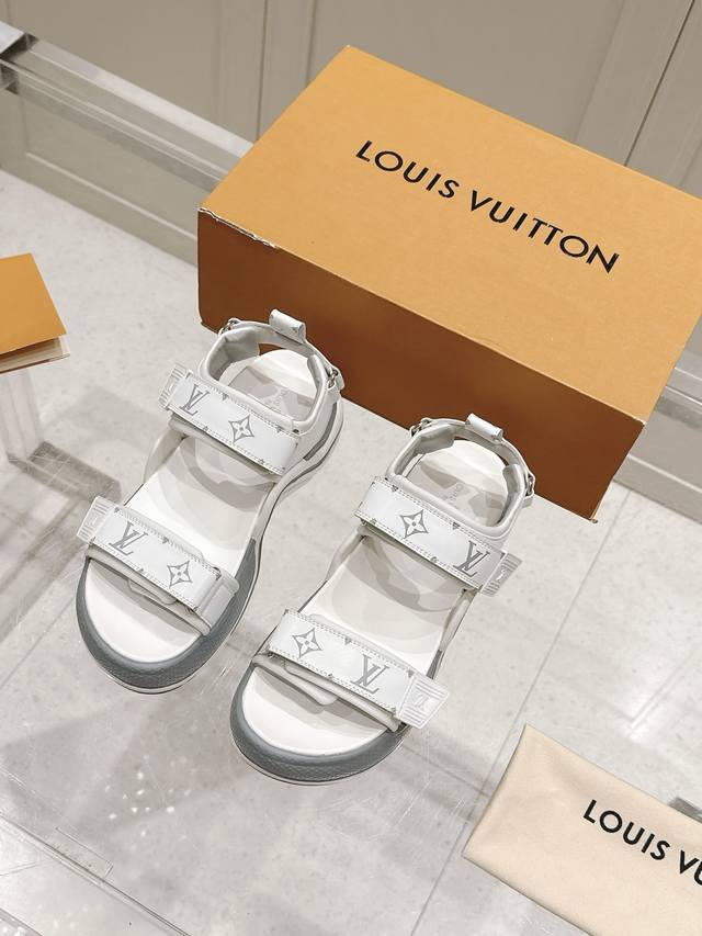 Women's Lv Archlight Sporty2025 New Arch Bridge Bottom Velcro Sandals! The Cycli