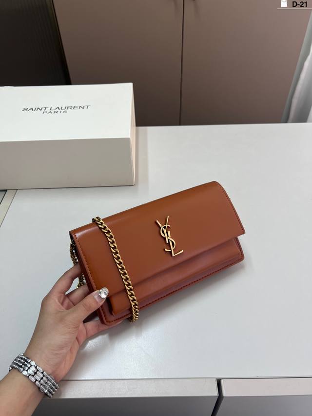 Ysl Saint Laurent Mobile Phone Bag Can Hold Plus Without Any Problem D-21 Size 2