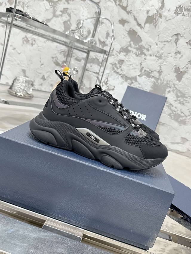 Top-Tier Version!!! Dior Classic B22 Series Mesh Casual Sneakers, Original Purch